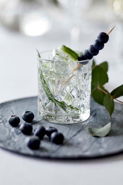 Lyngby Glas Melodia whiskeyglas, lowball, 6 stk - Bahne